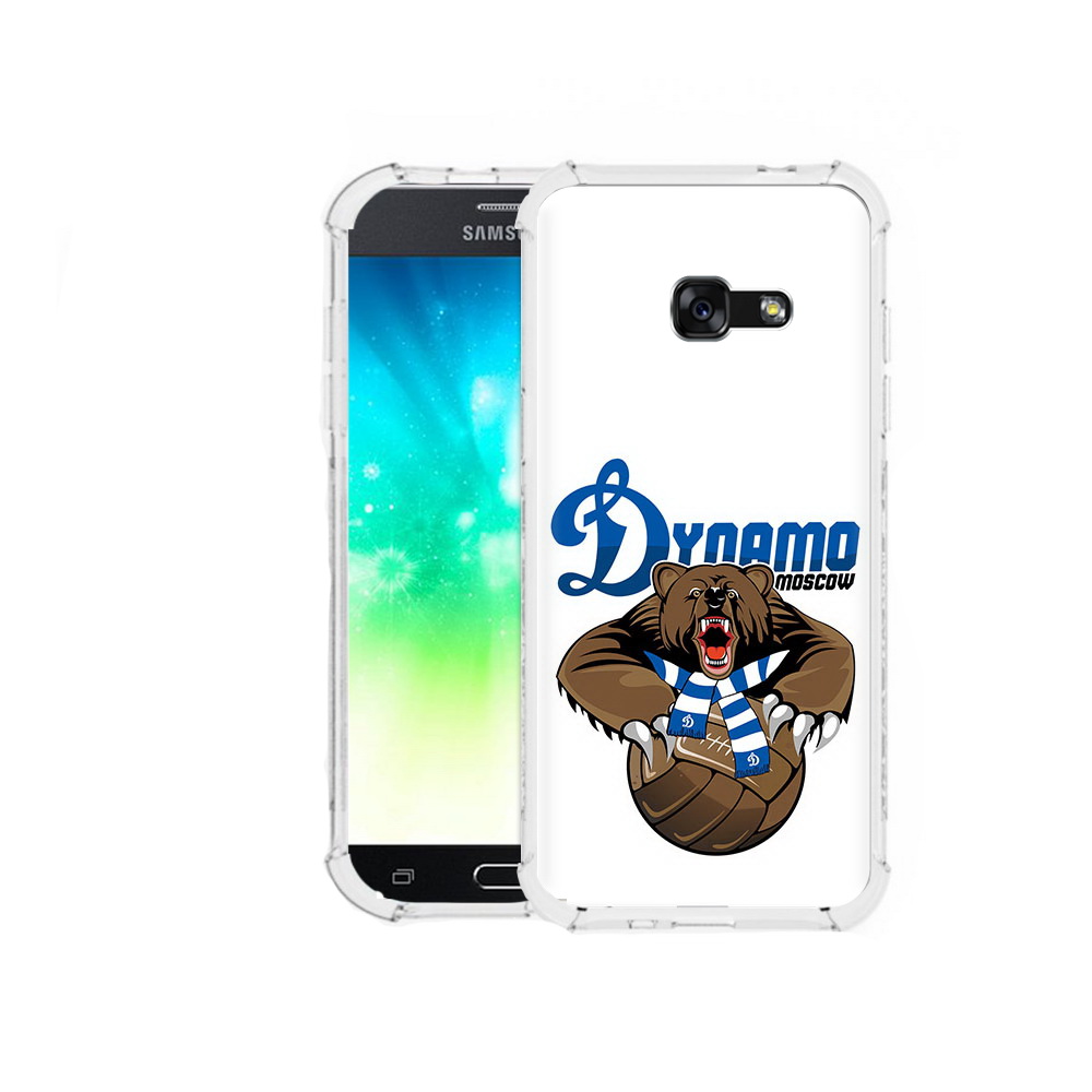 

Чехол MyPads Tocco для Samsung Galaxy A3 (2016) ФК Динамо медведь, Прозрачный, Tocco