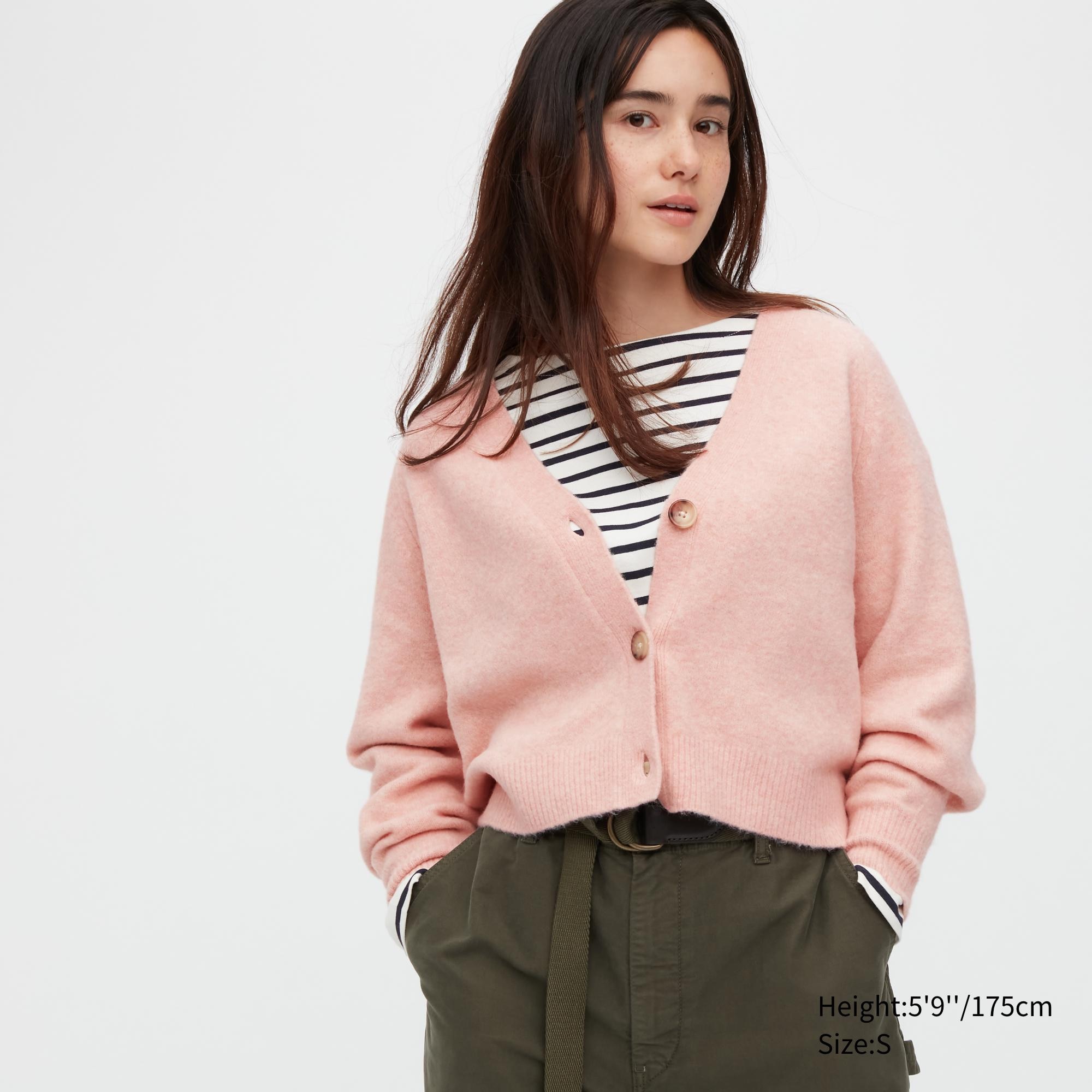 

Кардиган женский UNIQLO 451684COL10 розовый S (доставка из-за рубежа), 451684COL10