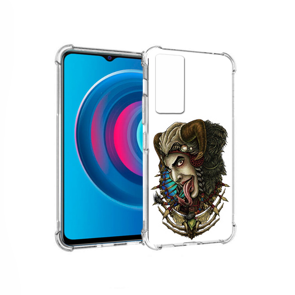 

Чехол MyPads Tocco для Vivo Y74s длинный язык (PT224892.430.330), Прозрачный, Tocco