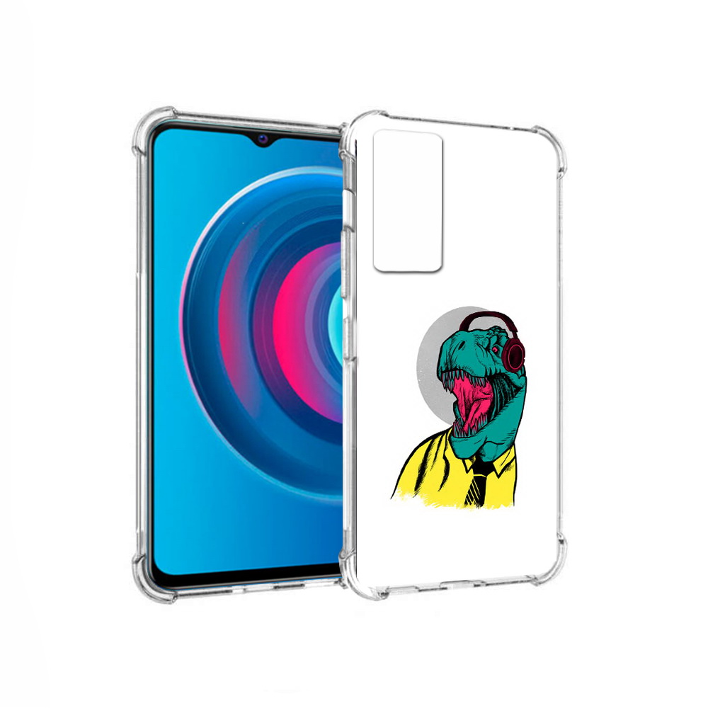

Чехол MyPads Tocco для Vivo Y74s дино (PT224892.430.326), Прозрачный, Tocco