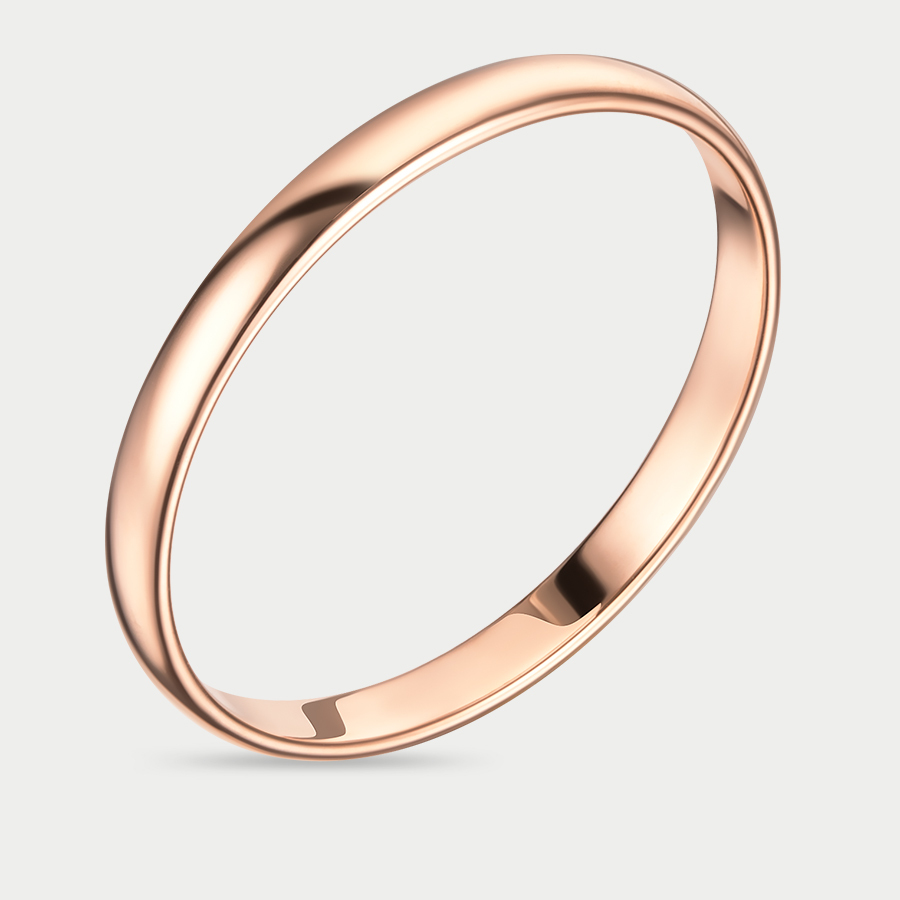 Кольцо из розового золота р. 20 Каратов Т10001009