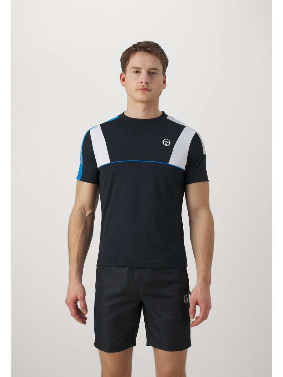 

Футболка мужская Sergio Tacchini S1642D0DD черная S, Черный, S1642D0DD