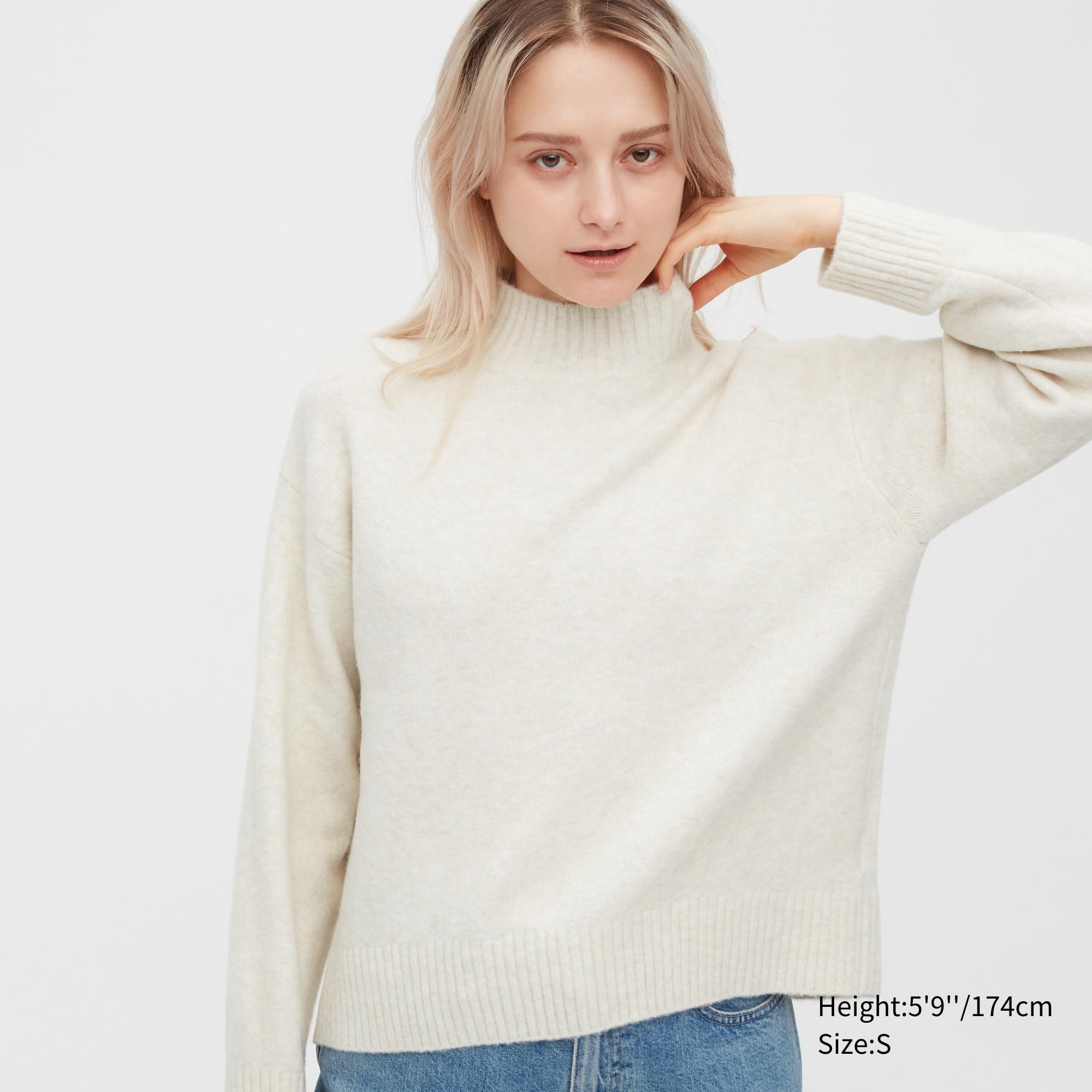 

Свитер женский UNIQLO 450519COL01 белый 2XL (доставка из-за рубежа), 450519COL01