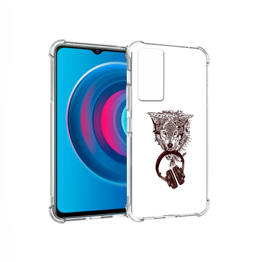 

Чехол MyPads Tocco для Vivo Y74s дикий волк (PT224892.430.325), Прозрачный, Tocco
