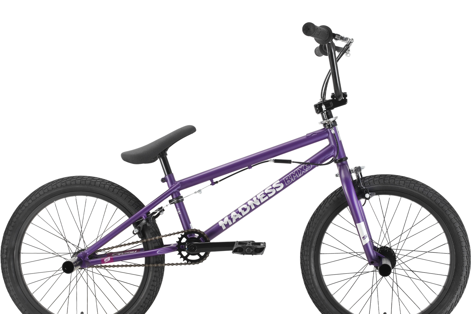 фото Велосипед stark madness bmx 3 2022 9" фиолетовый/серебристый