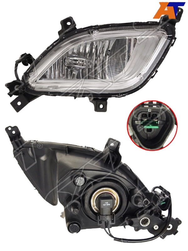 

Фара Противотуманная Kia Cerato/Forte 16-19 Rh (правый) Sat арт. ST-323-2033R