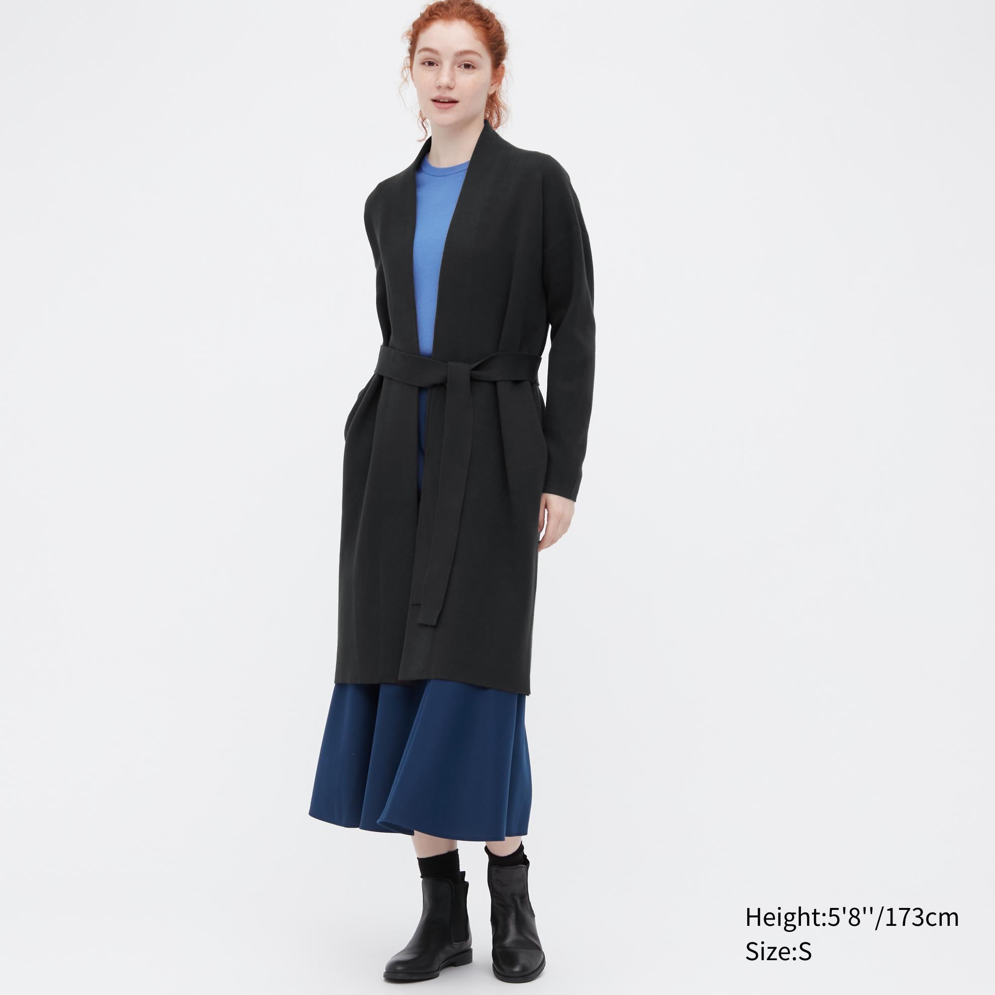 

Пальто женское UNIQLO 451683COL08 серое L (доставка из-за рубежа), 451683COL08