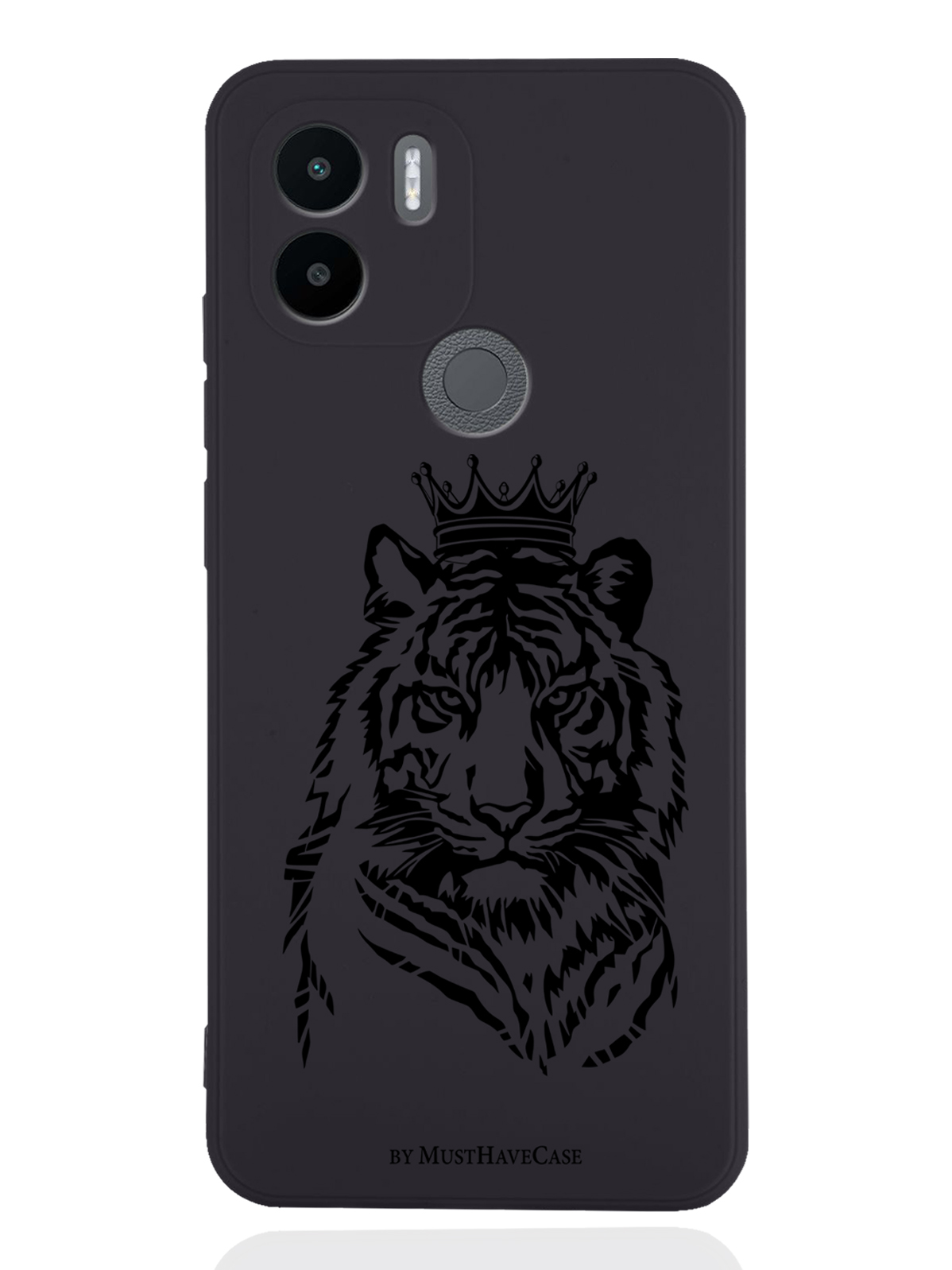

Чехол MustHaveCase для Xiaomi Redmi A1+ Тигр с Короной черный