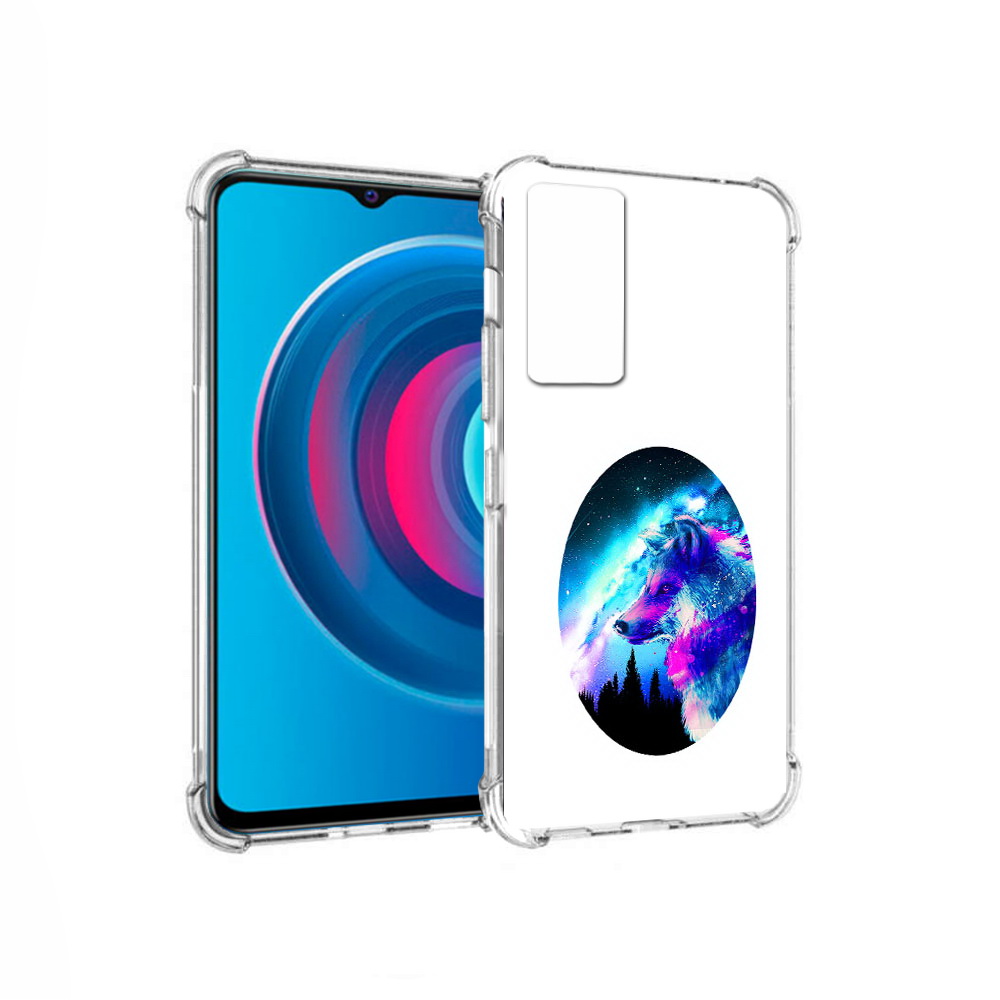 

Чехол MyPads Tocco для Vivo Y74s голубой волк (PT224892.430.293), Прозрачный, Tocco