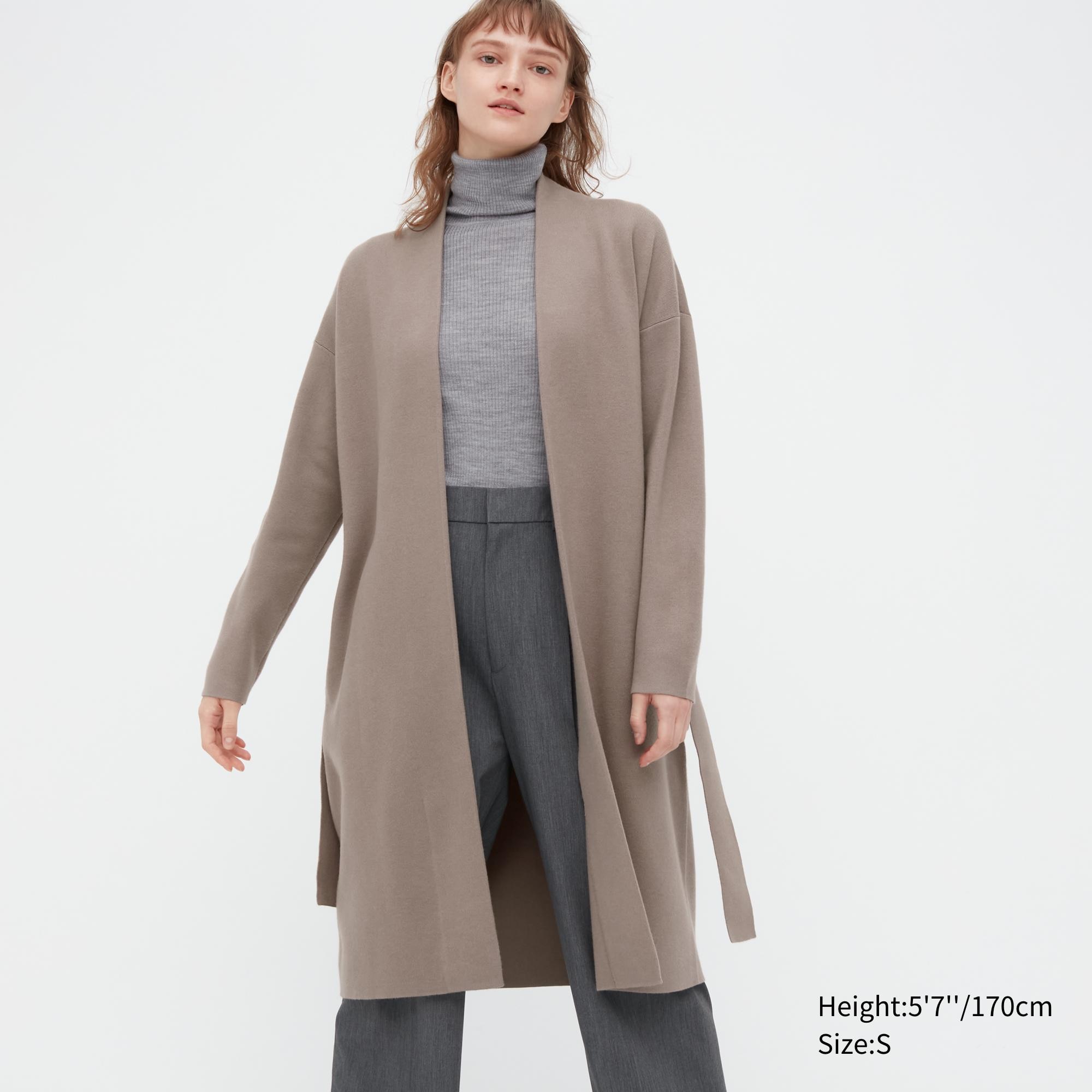 

Пальто женское UNIQLO 451683COL32 бежевое XS (доставка из-за рубежа), 451683COL32