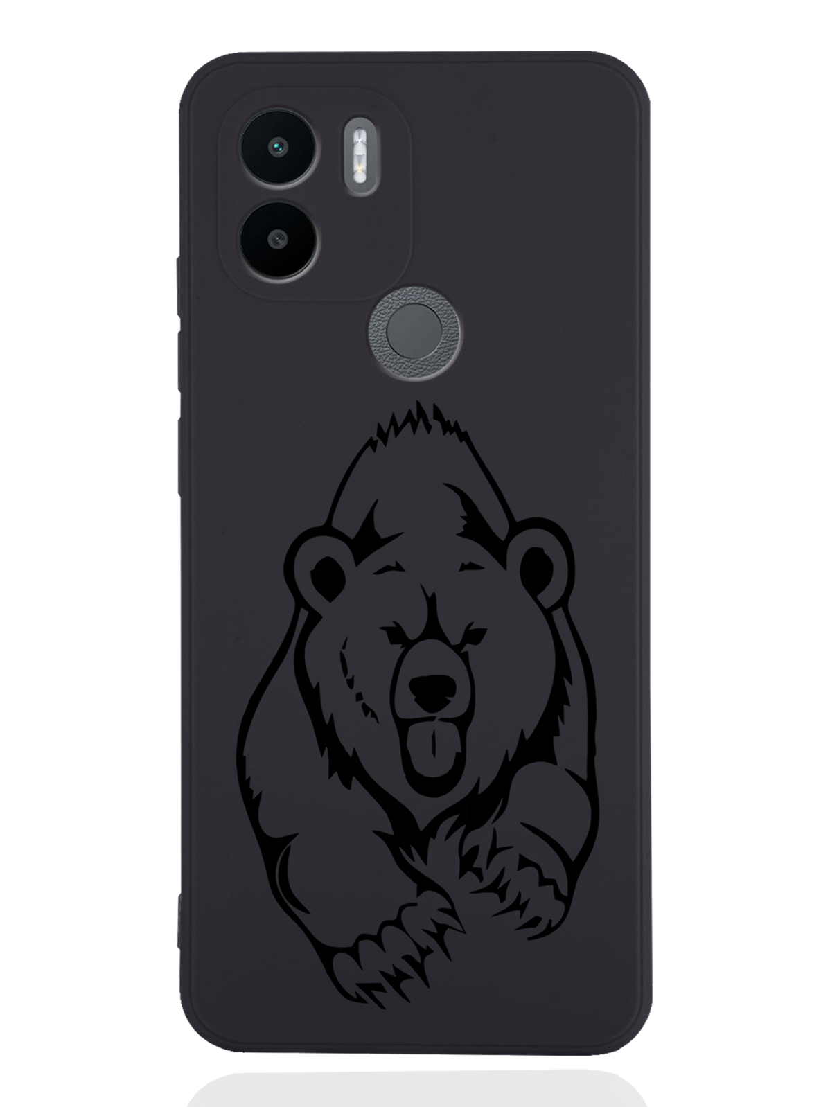 

Чехол MustHaveCase для Xiaomi Redmi A1+ Медведь черный