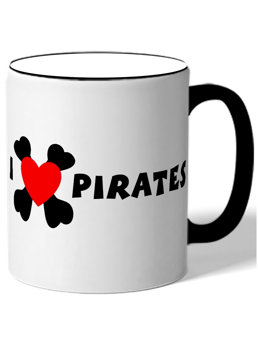 фото Кружка drabs i love pirates, я люблю пиратов