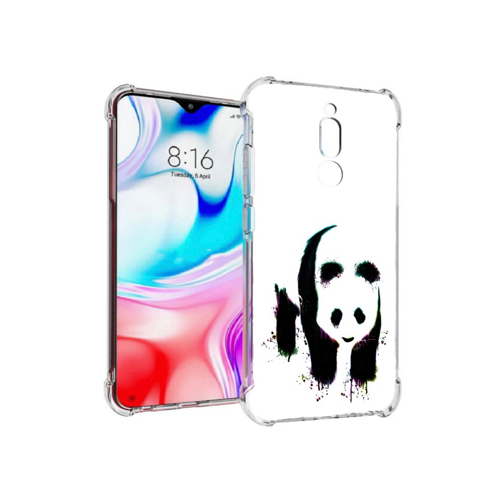 

Чехол MyPads Tocco для Xiaomi Redmi 8 панда в акварели (PT138911.300.532), Прозрачный, Tocco