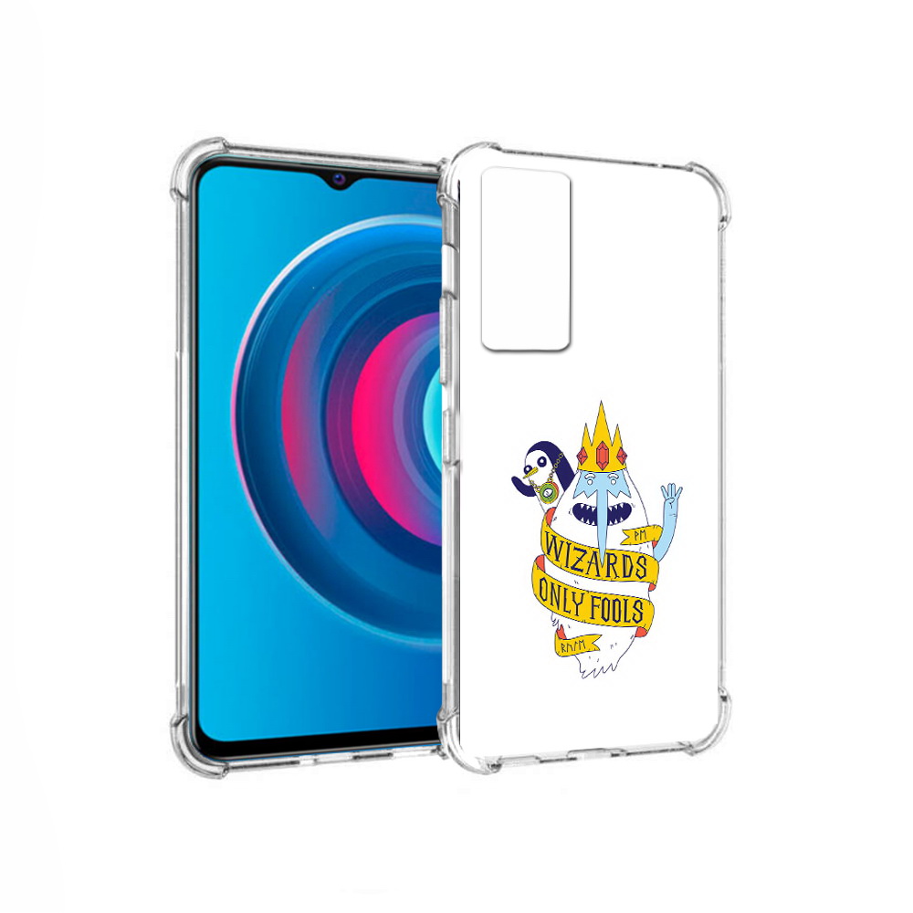 

Чехол MyPads Tocco для Vivo Y74s время приключений снежный король (PT224892.430.278), Прозрачный, Tocco