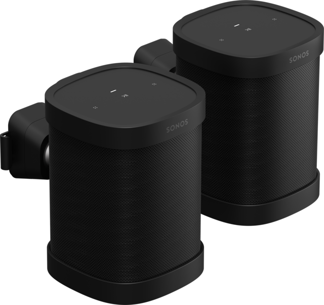 

Крепления для колонок Sonos Mount For One And Play 1 Pair Black, S1WMPWW1BLK