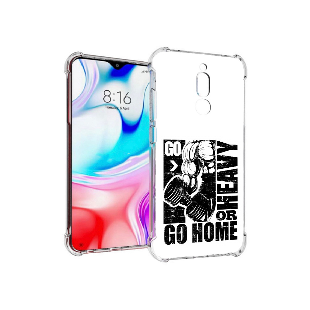 

Чехол MyPads Tocco для Xiaomi Redmi 8 накаченные руки (PT138911.300.496), Прозрачный, Tocco