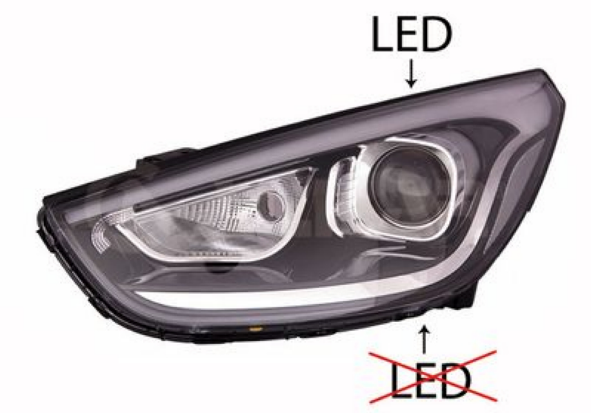 

Фара правая Hyundai ix35 13>