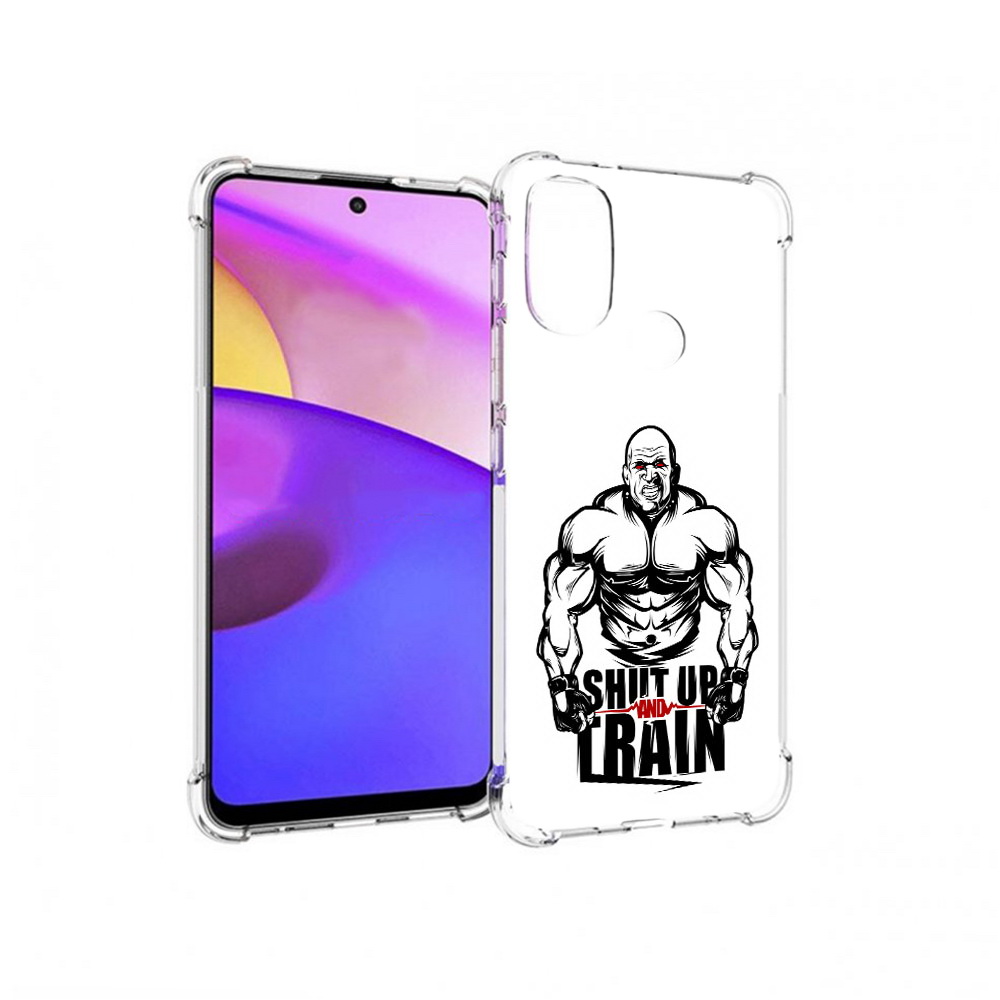 

Чехол MyPads Tocco для Motorola Moto E30 здоровое тело (PT227074.357.356), Прозрачный, Tocco