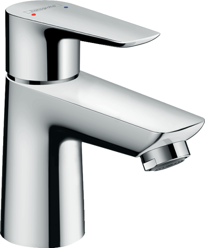 фото Смеситель для раковины hansgrohe talis e 80 со сливным клапаном 71701000