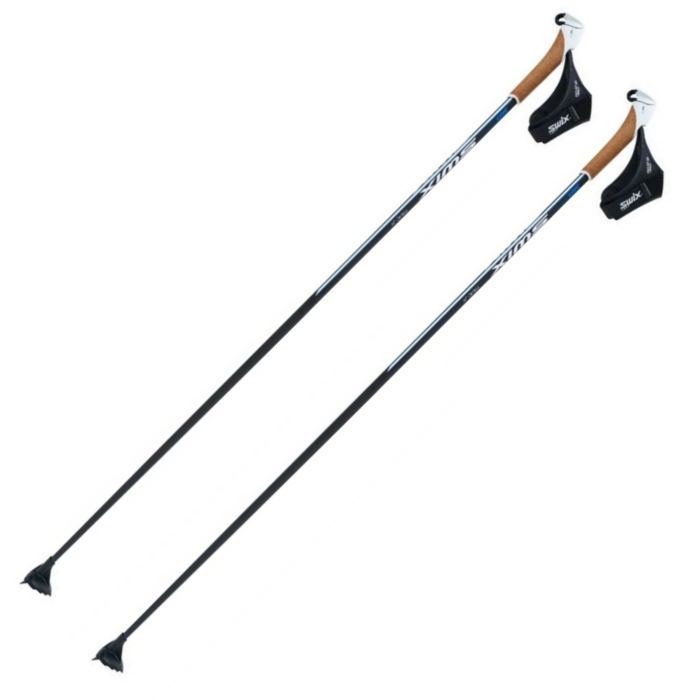 Лыжные палки SWIX (JCT16-00) Triac Jr. (Карбон 100%) черный 135