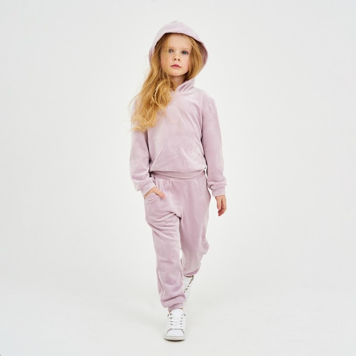 

Костюм детский (толстовка, брюки) KAFTAN "Basic line" р.30 (98-104), лиловый, Фиолетовый