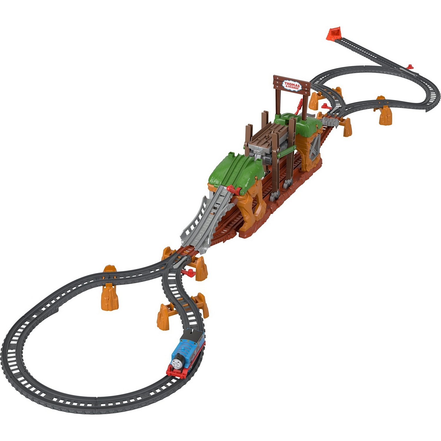 

Игровой набор Mattel Thomas & Friends Трек-мастер Железная дорога Мост с переправой GHK84
