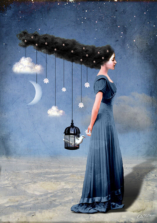 

Большой постер на стену Liberty 40х50 см без рамы, KWLIB