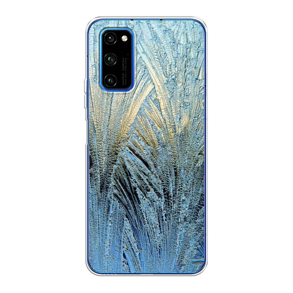 

Чехол Awog на Huawei Honor V30 Pro "Лёд", Голубой, 611450-4