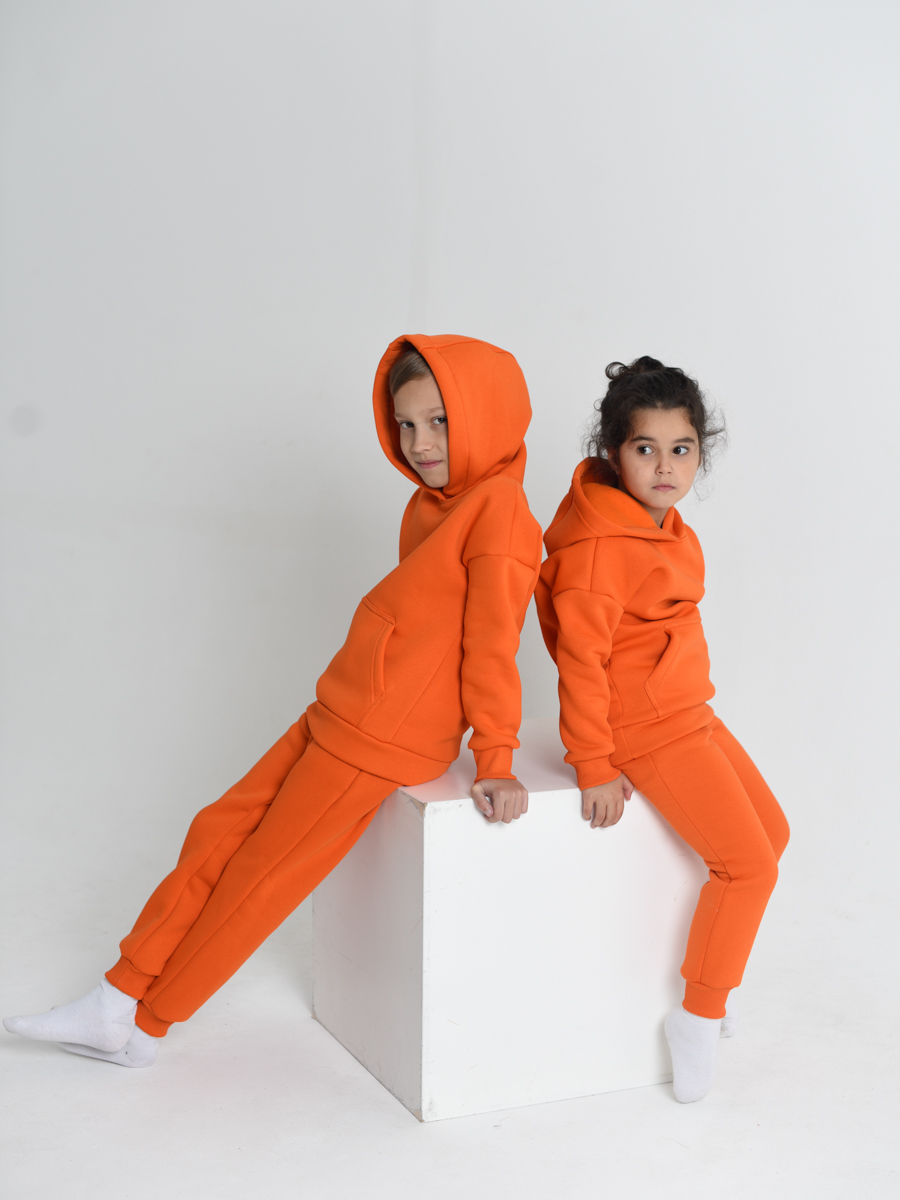 Худи детское LikeRostik hoodie, оранжевый, 116
