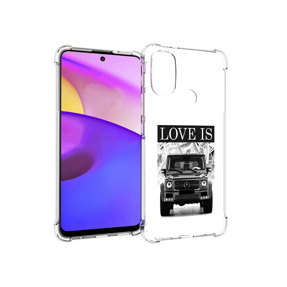 

Чехол MyPads Tocco для Motorola Moto E30 гелик (PT227074.357.285), Прозрачный, Tocco