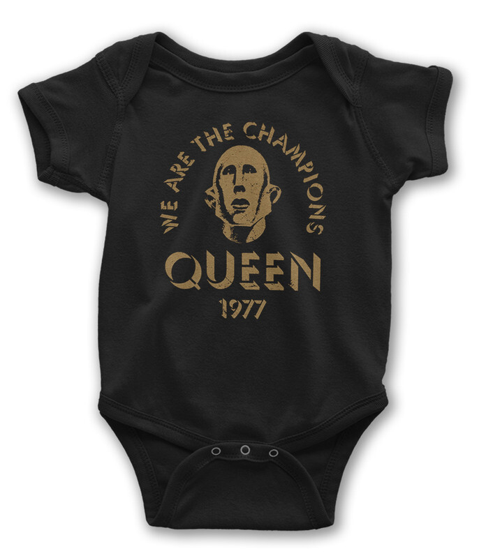 

Боди детское WILD CHILD Queen / We are the Champions, цв.черный р.86, Queen / We are the Champions