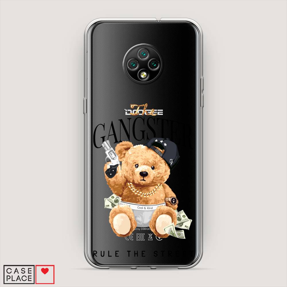 

Чехол на Doogee X95 "The Gangster", Бежевый;серый;черный, 220850-6