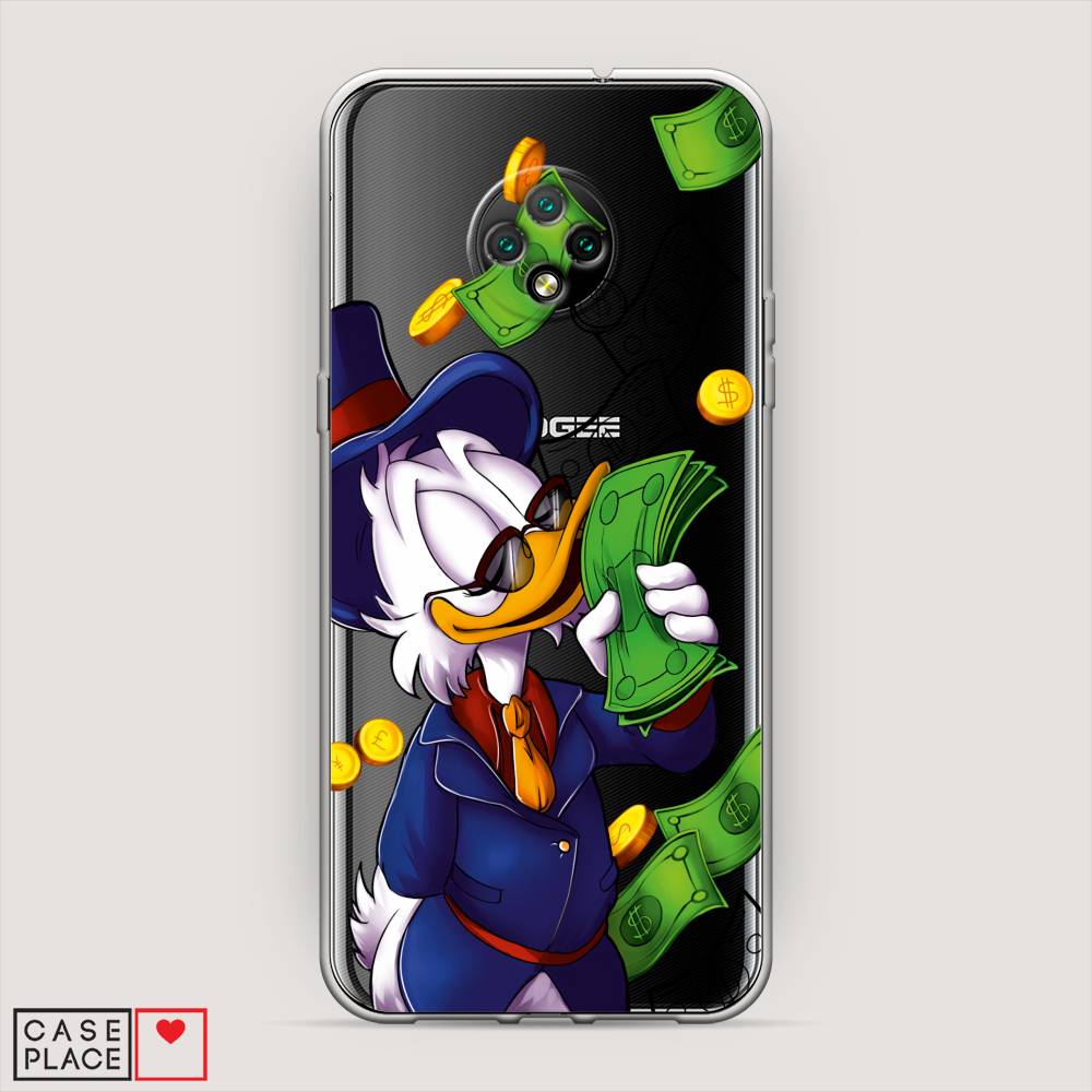 

Чехол на Doogee X95 "Scrooge McDuck with Money", Синий;зеленый;белый, 220850-6