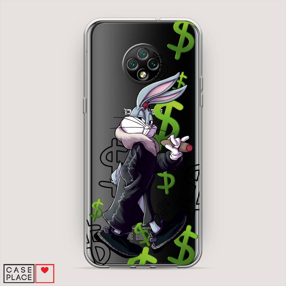 

Чехол на Doogee X95 "Rich Bugs Bunny", Зеленый;черный;голубой, 220850-6