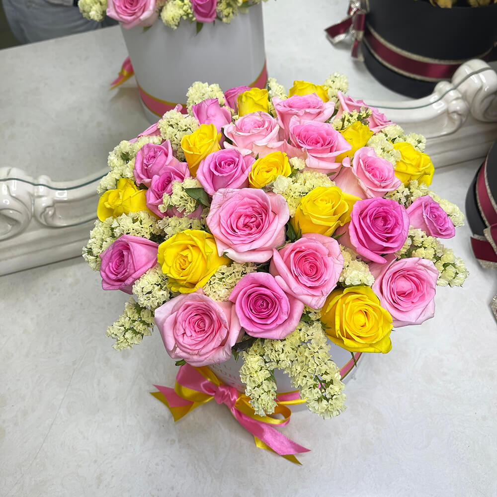 

Цветы в коробке Venus in Fleurs Букет "Летнее настроение" 809975, Букет "Летнее настроение"
