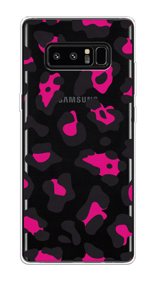 

Чехол на Samsung Galaxy Note 8 "Pink cow spots", Черный;розовый, 25250-1