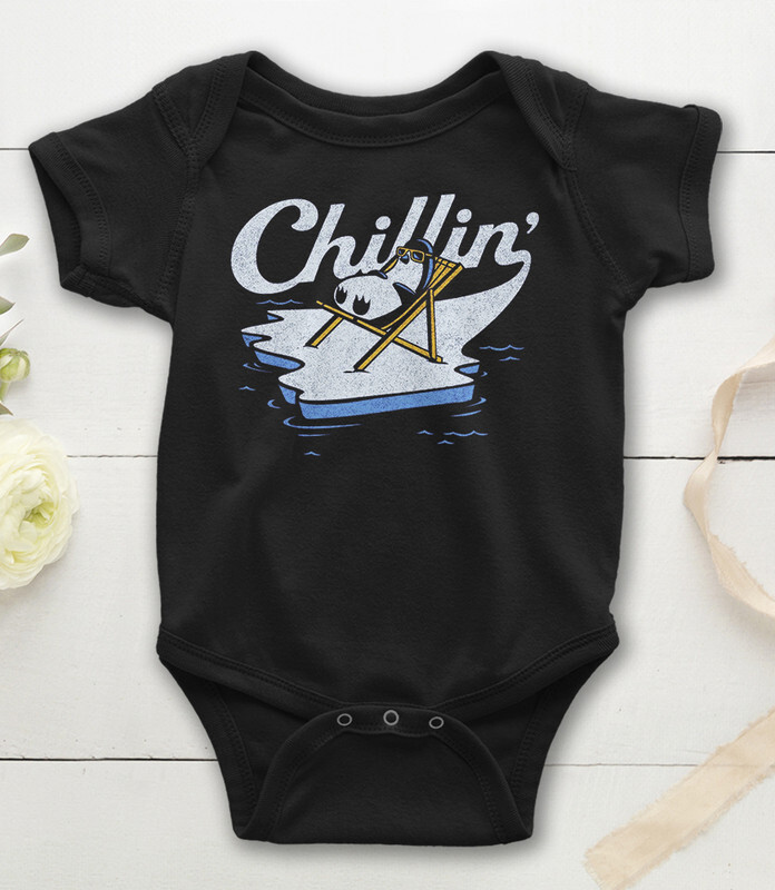 

Боди детское WILD CHILD Пингвин на отдыхе, цв.черный р.80, Пингвин на отдыхе