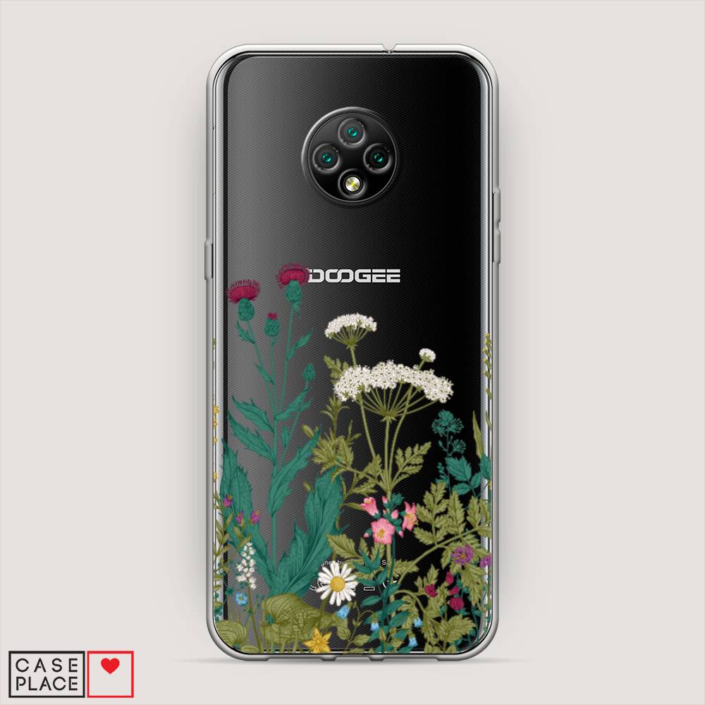 Чехол на Doogee X95 Дикие полевые цветы