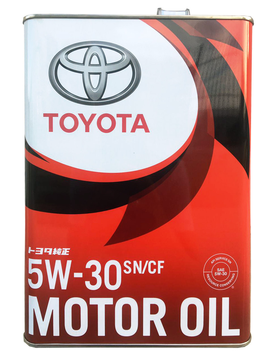 

Масло моторное TOYOTA Motor Oil SN/CF GF-5 5W-30, 4л., Motor Oil SN/CF GF-5