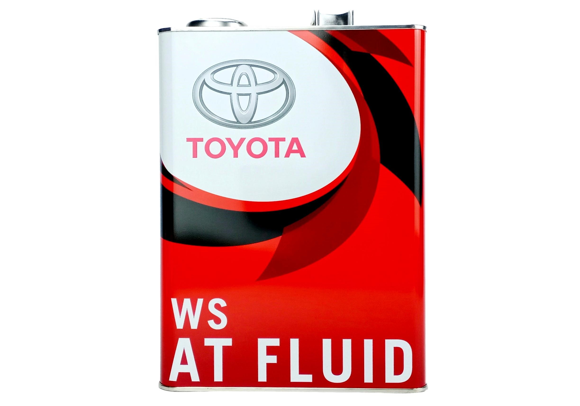 фото Масло трансмиссионное toyota ws at fluid, 4л.