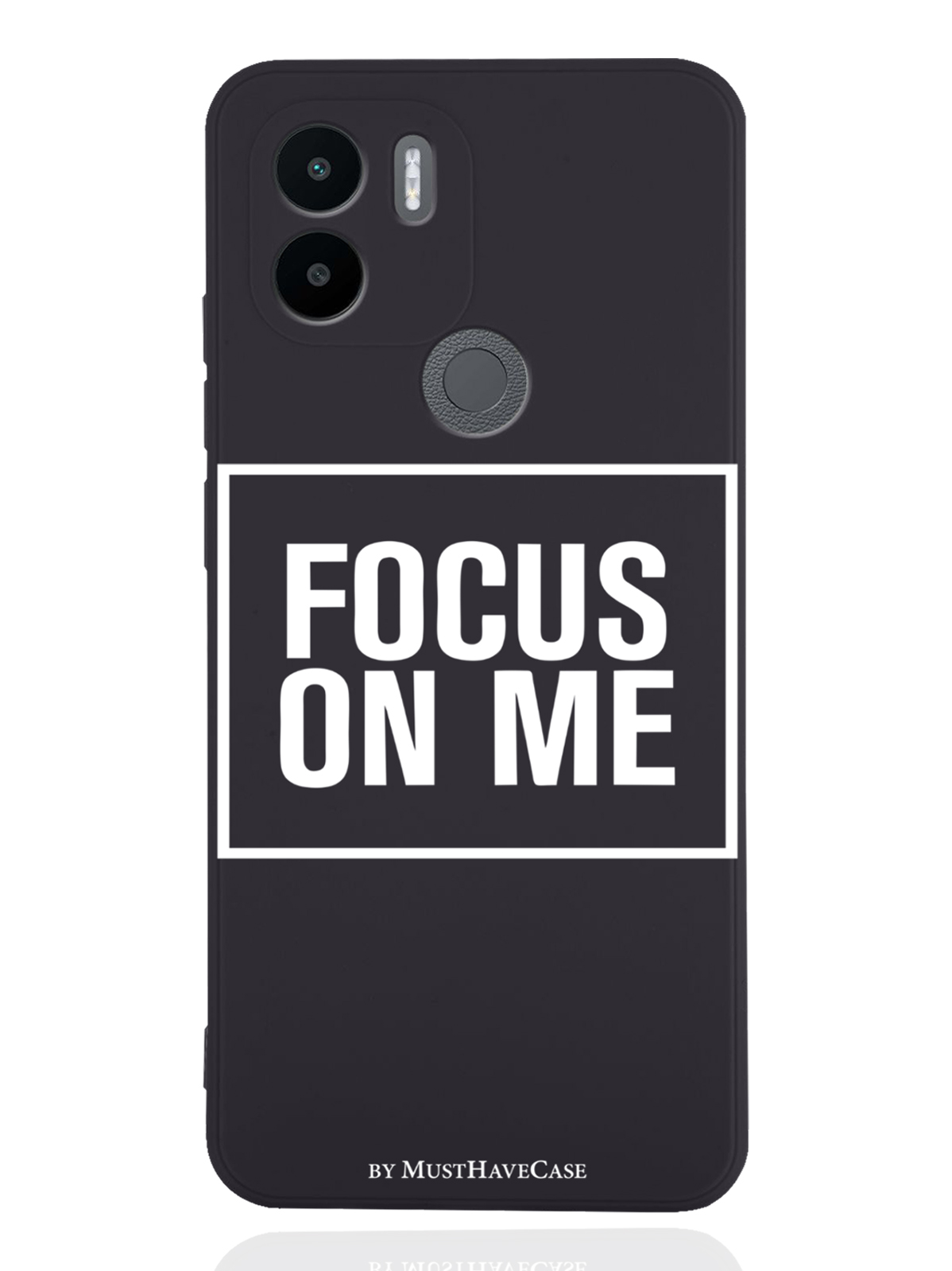 фото Чехол musthavecase для xiaomi redmi a1+ focus on me черный