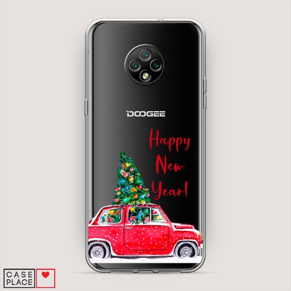 

Чехол на Doogee X95 "Happy New Year", Красный;зеленый, 220850-5
