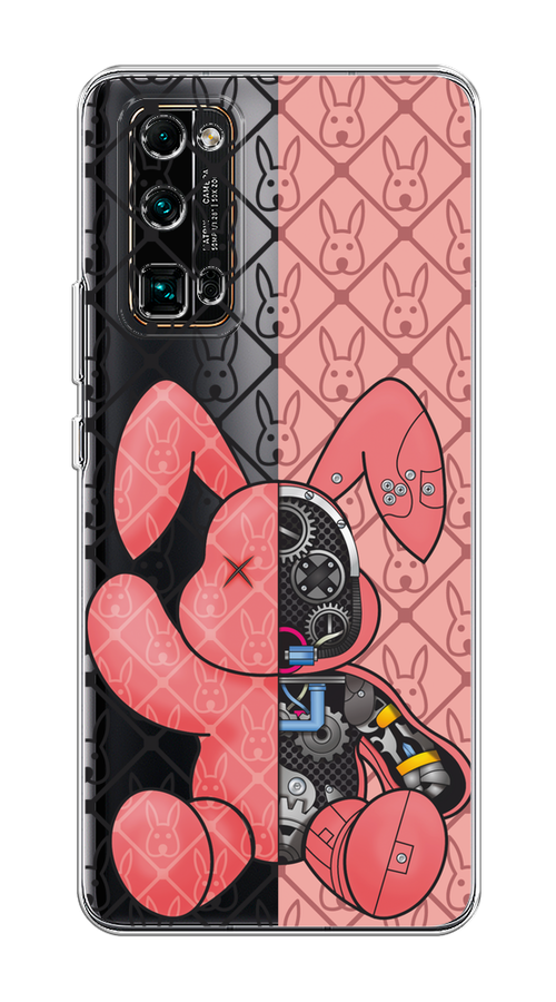 

Чехол на Honor 30 Pro Plus "Киборг-заяц розовый", Розовый;прозрачный;черный, 612250-1