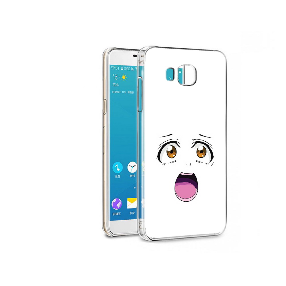 

Чехол MyPads Tocco для Samsung Galaxy C7 Pro аниме лицао (PT74619.550.223), Прозрачный, Tocco