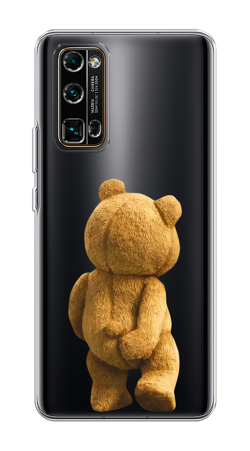 

Чехол на Honor 30 Pro Plus "Медвежья спина", Коричневый;прозрачный, 612250-1