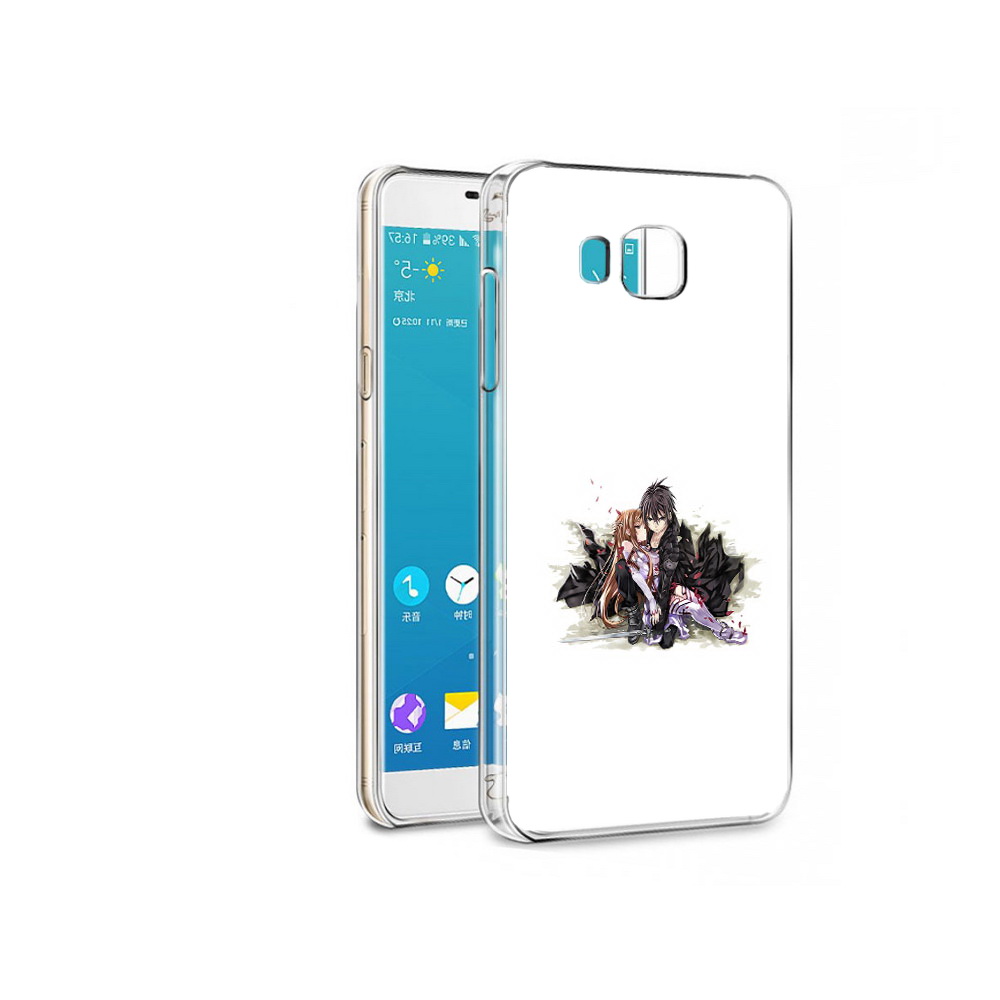

Чехол MyPads Tocco для Samsung Galaxy C7 Pro аниме асуна (PT74619.550.222), Прозрачный, Tocco