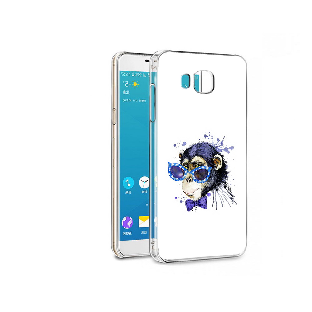 

Чехол MyPads Tocco для Samsung Galaxy C7 Pro акварельная обезьяна (PT74619.550.216), Прозрачный, Tocco