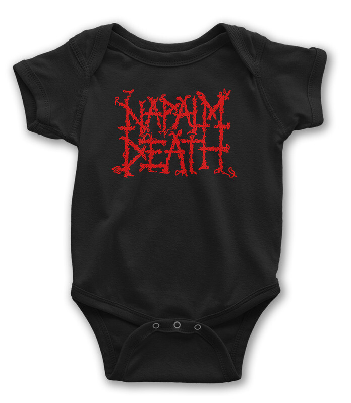 Боди детское WILD CHILD Napalm Death, цв.черный р.68