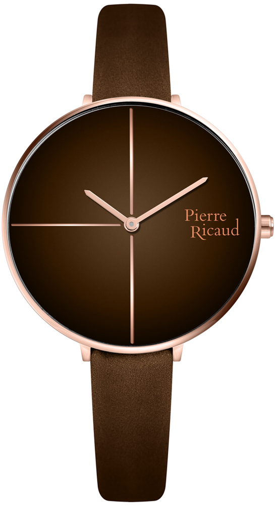 фото Наручные часы женские pierre ricaud p22101.9bogq коричневые