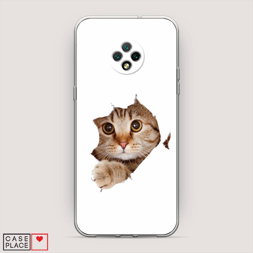 

Чехол на Doogee X95 "Кот и бумага", Белый;коричневый, 220850-1